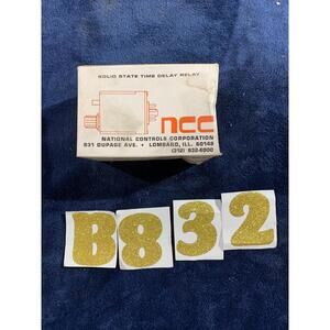 NCC MODEL T1K-00010-461 SOLID STATE TIME DELAY RELAY NEW IN BOX CONTROL SYSTEMS